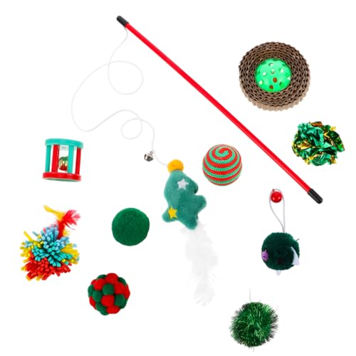 HAPINARY Bälle Katzenspielzeug Knisterbälle Glocken Plüsch-strumpfspielzeug Für Katzen HAPINARY Bälle Katzenspielzeug Knisterbälle Glocken Plüsch-strumpfspielzeug Für Katzen von HAPINARY