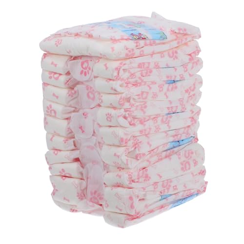 HAPINARY 11 Stück Hundewindeln Für Rüden, Bauchbänder, Windeln Für Hunde, Windeln Für Rüden, Windeleinlagen Für Hündinnen, PIPI Pads Für Hündinnen, Extra Große Katzenwindeln Für Hündinnen HAPINARY 11 Stück Hundewindeln Für Rüden, Bauchbänder, Windeln Für Hunde, Windeln Für Rüden, Windeleinlagen Für Hündinnen, PIPI Pads Für Hündinnen, Extra Große Katzenwindeln Für Hündinnen von HAPINARY