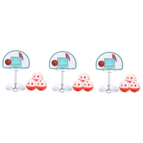 HAPINARY 3sets Vogel Spielzeug Für Nymphensittiche Papagei Mini Basketball Stehen Pädagogisches 4 Stücke * 3 HAPINARY 3sets Vogel Spielzeug Für Nymphensittiche Papagei Mini Basketball Stehen Pädagogisches 4 Stücke * 3 von HAPINARY