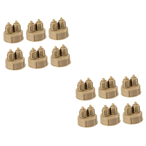 HAPINARY 12 STK Reaktor selber Bauen Luftverteiler DIY CO2-Zubehör co2 Flasche The Common Rule Flaschenverschluss CO2-Generator für Pflanzen CO2-Diffusor Technischer ABS-Kunststoff Grey HAPINARY 12 STK Reaktor selber Bauen Luftverteiler DIY CO2-Zubehör co2 Flasche The Common Rule Flaschenverschluss CO2-Generator für Pflanzen CO2-Diffusor Technischer ABS-Kunststoff Grey von HAPINARY