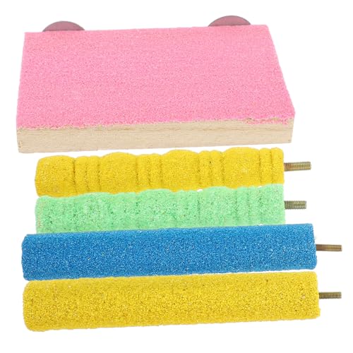HAPINARY 15 STK Kletterständer für Vögel holzspielzeug holzspielsachen Papageienstange Bird Toys Vogelstangen Spielzeug für Sittiche Papageienständer Trainingsstand für Haustiere Bambus HAPINARY 15 STK Kletterständer für Vögel holzspielzeug holzspielsachen Papageienstange Bird Toys Vogelstangen Spielzeug für Sittiche Papageienständer Trainingsstand für Haustiere Bambus von HAPINARY