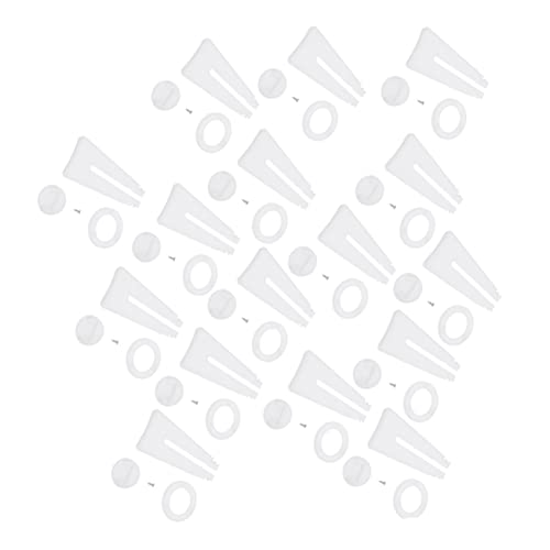 HAPINARY 15st Ständer Für Fotorahmen Bilderrahmen Unterstützen Tischständer Plattenhalter-ausstellungsständer Staffelei Rückenstütze Bildständer Rotieren Rücksitz Kunstwerk Plastik Weiß von HAPINARY