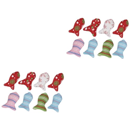 HAPINARY 16 STK Haustier Fischpuppe Weihnachtsstrumpffüller Für Katzen Kätzchen Fisch Plüschtier Katzen-Teaser-Spielzeug Kauspielzeug Für Katzen Beißspielzeug Katzenspielzeug Segeltuch HAPINARY 16 STK Haustier Fischpuppe Weihnachtsstrumpffüller Für Katzen Kätzchen Fisch Plüschtier Katzen-Teaser-Spielzeug Kauspielzeug Für Katzen Beißspielzeug Katzenspielzeug Segeltuch von HAPINARY
