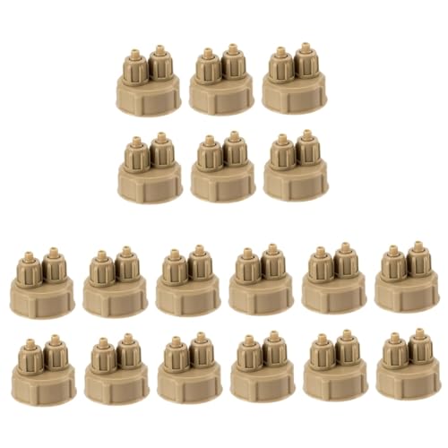 HAPINARY 3sets Kohlendioxid Generator Kappe Leck-co2 Flasche Kappen Für Reaktor 6 Stücke * 3 HAPINARY 3sets Kohlendioxid Generator Kappe Leck-co2 Flasche Kappen Für Reaktor 6 Stücke * 3 von HAPINARY