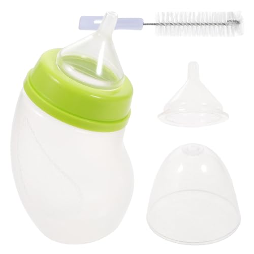 HAPINARY Tragbare 180-ml-flasche Zur Fütterung Von Haustieren Saugflasche Für Hunde Katzen Welpen Reinigungsbürste Zufällige Farbe HAPINARY Tragbare 180-ml-flasche Zur Fütterung Von Haustieren Saugflasche Für Hunde Katzen Welpen Reinigungsbürste Zufällige Farbe von HAPINARY