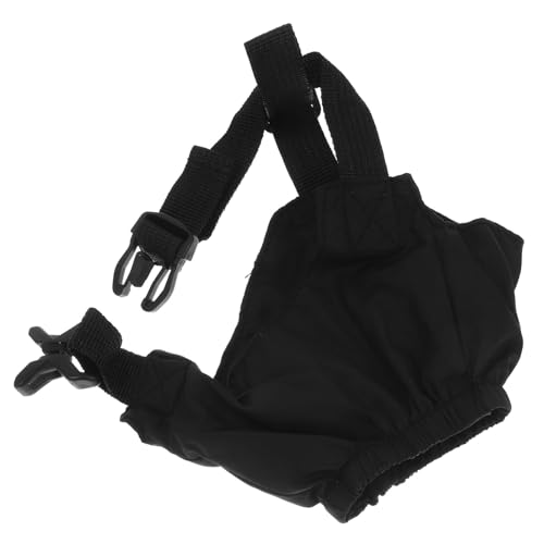 HAPINARY Schwarze Augenmaske Für Haustiere Aus Sicherem Nylonmaterial Leicht Und Atmungsaktiv Für Reisen Blinder Für Hunde Multifunktional Und Langlebig HAPINARY Schwarze Augenmaske Für Haustiere Aus Sicherem Nylonmaterial Leicht Und Atmungsaktiv Für Reisen Blinder Für Hunde Multifunktional Und Langlebig von HAPINARY