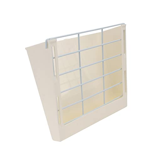 HAPINARY 1PC Kaninchen Heu Korb Große Fütterung Rack für Kaninchen Heu Dispenser Mehrere Löcher Verhindern Abfall Einfach zu Reinigen von HAPINARY
