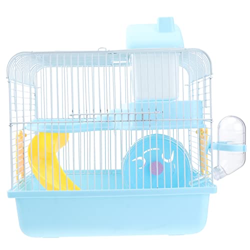 HAPINARY 1Stk Chinchillakäfig Hamster käfig Hamster cage Schlafplatz für Hamster Wasserspender für Hamster Hamsterleitern Kaninchen-Reisekäfig Tank Haustierkäfig Hamsterkäfig Blue HAPINARY 1Stk Chinchillakäfig Hamster käfig Hamster cage Schlafplatz für Hamster Wasserspender für Hamster Hamsterleitern Kaninchen-Reisekäfig Tank Haustierkäfig Hamsterkäfig Blue von HAPINARY