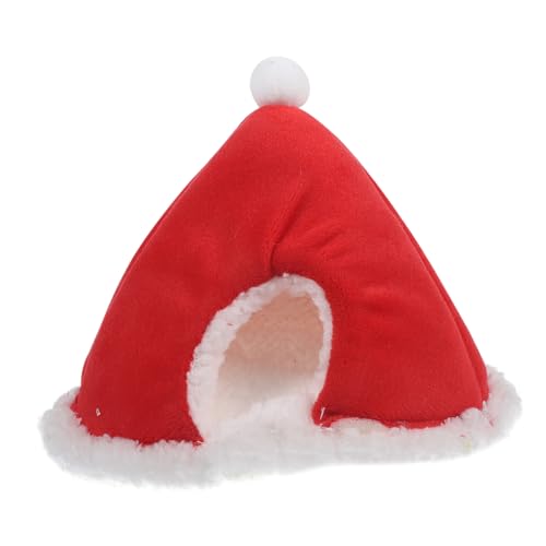 HAPINARY 1stück Hamster Weihnachtsnest Baumwolle Warmes Nest Für Hamster Igel Kaninchen Und Kleine Tiere Gemütlicher Rückzugsort Für Wintertage Für Käfige Und Sofas HAPINARY 1stück Hamster Weihnachtsnest Baumwolle Warmes Nest Für Hamster Igel Kaninchen Und Kleine Tiere Gemütlicher Rückzugsort Für Wintertage Für Käfige Und Sofas von HAPINARY