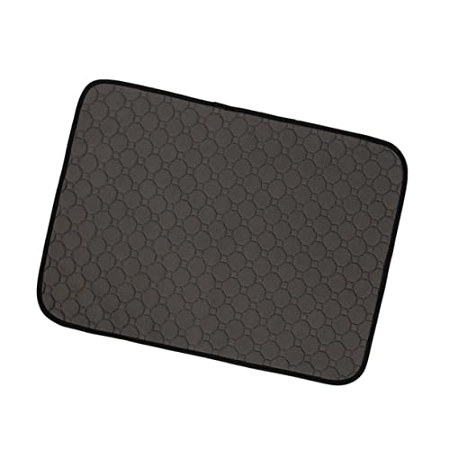 HAPINARY 1pc Pet Pee Pad Decke waschbar wiederverwendbar für Hunde Welpen Katzen saugfähig Haustier liefert grau S HAPINARY 1pc Pet Pee Pad Decke waschbar wiederverwendbar für Hunde Welpen Katzen saugfähig Haustier liefert grau S von HAPINARY