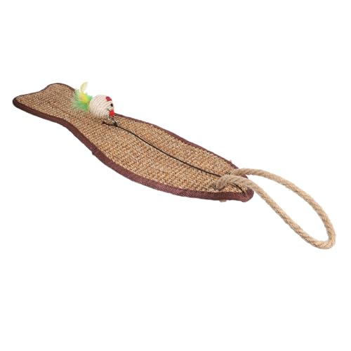 HAPINARY Katzenunterlage Schützende Kratzunterlage Für Katzen Fischförmige Sisalunterlage Haustier-trainingsunterlage Hängendes Design Zufällige Farbe HAPINARY Katzenunterlage Schützende Kratzunterlage Für Katzen Fischförmige Sisalunterlage Haustier-trainingsunterlage Hängendes Design Zufällige Farbe von HAPINARY