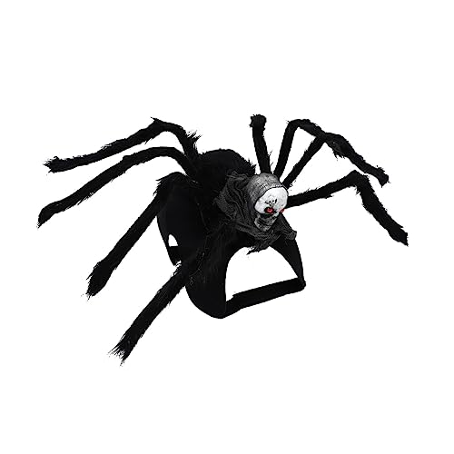 HAPINARY 1stk Spinnengeschirr Für Haustiere Halloween-hundespinnenkostüme Katze Cosplay Spinne Halloween Taschenfüller Urlaub Verkleiden Umhang Spinne Kundenkatze Unheimlich Kleidung Stoff von HAPINARY