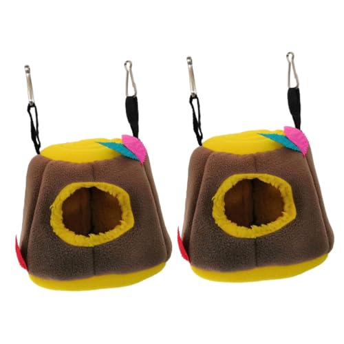 HAPINARY 2 Stücke Niedlichen Tier Bett Meerschweinchen Hamster Hängematte Plüsch Warme Schlaf Nest Hängen Haken HAPINARY 2 Stücke Niedlichen Tier Bett Meerschweinchen Hamster Hängematte Plüsch Warme Schlaf Nest Hängen Haken von HAPINARY