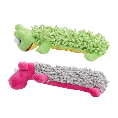 HAPINARY Haustier-backenzahnspielzeug 2er-Pack Kauspielzeug Für Hunde Sound Weiches Plüsch Lernspielzeug Frosch-/nilpferd-Form Spielzeug Für Die Dekoration HAPINARY Haustier-backenzahnspielzeug 2er-Pack Kauspielzeug Für Hunde Sound Weiches Plüsch Lernspielzeug Frosch-/nilpferd-Form Spielzeug Für Die Dekoration von HAPINARY