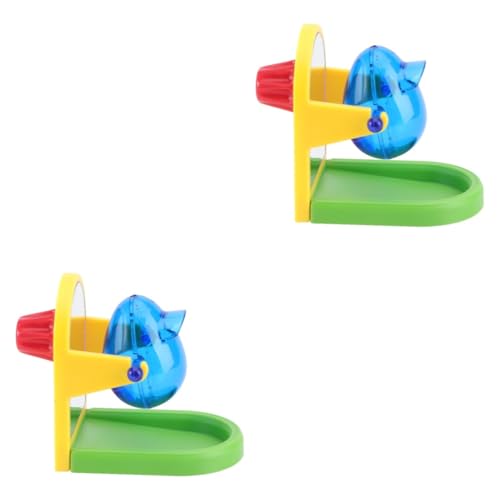 HAPINARY 2 Pcs Papagei Ausbildung Spielzeug Vögel Food Dispenser Spielzeug Sicher Material Zufällig HAPINARY 2 Pcs Papagei Ausbildung Spielzeug Vögel Food Dispenser Spielzeug Sicher Material Zufällig von HAPINARY