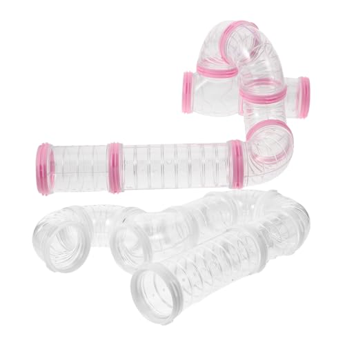HAPINARY 2sätze Hamster Röhren Verbindungsstück Für Hamsterkäfig Außenröhre DIY Bausatz Für Hamstertunnel Und Spielzeug HAPINARY 2sätze Hamster Röhren Verbindungsstück Für Hamsterkäfig Außenröhre DIY Bausatz Für Hamstertunnel Und Spielzeug von HAPINARY