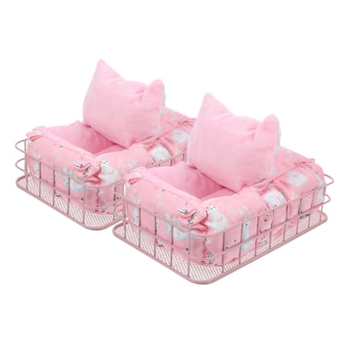 HAPINARY 2er-Pack Haustier-hängemattenbett Schlafbett Für Kleintiere Warmes Bett Für Hamster Ratten Eichhörnchen Haustierkäfig-zubehör Schlafbett Für Ratten von HAPINARY