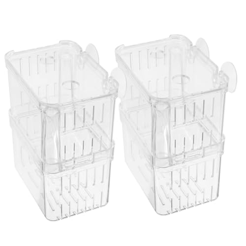 HAPINARY Quarantäne-Tank-teiler-Aquarium 2-teilige Fisch-isolationsbox Zuchtbox Für Sichere Fischaufzucht Optimale Belüftung Becher Für Die Wandmontage HAPINARY Quarantäne-Tank-teiler-Aquarium 2-teilige Fisch-isolationsbox Zuchtbox Für Sichere Fischaufzucht Optimale Belüftung Becher Für Die Wandmontage von HAPINARY