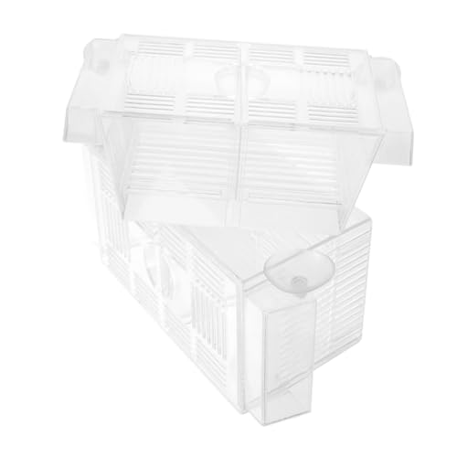HAPINARY Inkubatorbox Für Aquarien – 2 Stück Aquarienfischzuchtboxen Einfach Zu Verwenden Zu Reinigen Und Wiederverwendbar von HAPINARY