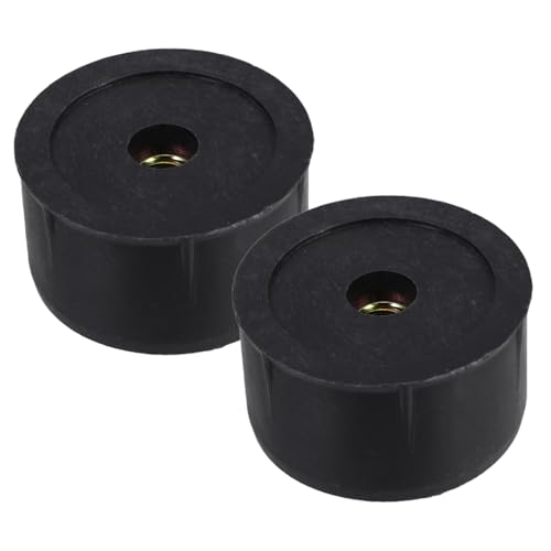 HAPINARY 2 Stück Ersatzstopfen Für Kratzbäume Schwarze Lochstopfen Aus Kunststoff Für Kratzbaumstützen Langlebiges Material Für DIY-projekte Für Katzenklettergerüste von HAPINARY