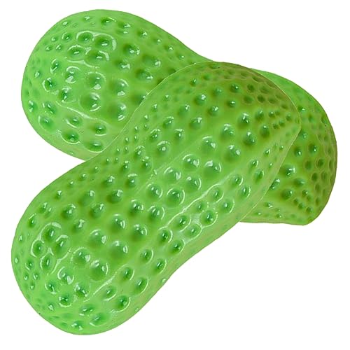 HAPINARY 2 Stück Erdnussspielzeug Beiß Für Welpen Hundespielzeug Quietschendes Hundespielzeug Für Kleine Hunde Für Haustiere Interaktives Kauspielzeug Für Hunde Green HAPINARY 2 Stück Erdnussspielzeug Beiß Für Welpen Hundespielzeug Quietschendes Hundespielzeug Für Kleine Hunde Für Haustiere Interaktives Kauspielzeug Für Hunde Green von HAPINARY