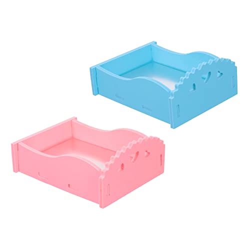 HAPINARY 2 stücke Hamster Kühlung Nest Bett Tier Bett für Haustier Sommer Matte Zufällige Farbe HAPINARY 2 stücke Hamster Kühlung Nest Bett Tier Bett für Haustier Sommer Matte Zufällige Farbe von HAPINARY