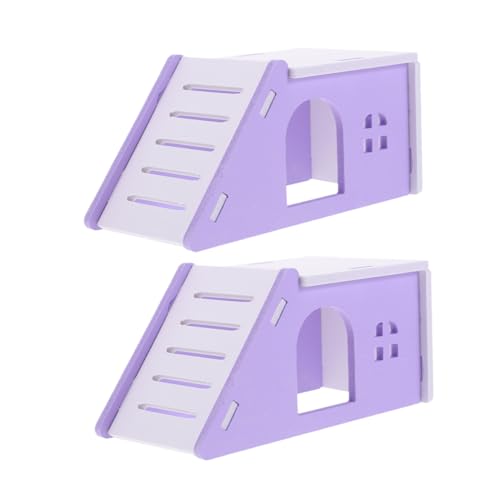 HAPINARY 2X Hamsterhaus Versteck Spielzeug Ruhekäfig Mit Rampe Robustes Labyrinth Für Kleintiere HAPINARY 2X Hamsterhaus Versteck Spielzeug Ruhekäfig Mit Rampe Robustes Labyrinth Für Kleintiere von HAPINARY