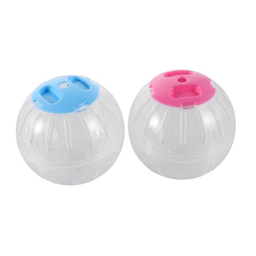 HAPINARY 2 Stück Haustier -Sportwalzen Gymnastikbälle für Hamster für kleine Tieraktivitäten Rattenrad Hamster rollender Ball Chinchilla-Übungsbälle Hamster Laufrad Plastik HAPINARY 2 Stück Haustier -Sportwalzen Gymnastikbälle für Hamster für kleine Tieraktivitäten Rattenrad Hamster rollender Ball Chinchilla-Übungsbälle Hamster Laufrad Plastik von HAPINARY