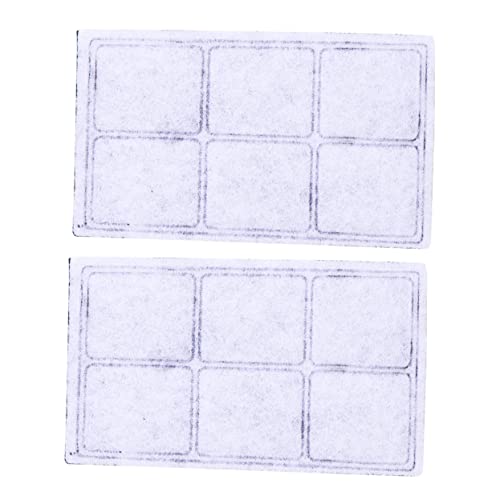 HAPINARY Ersatzfilter Für Trinkbrunnen 2 Stück Kompatibel Mit 6 Filtergittern Aus Langlebigem Material Für Hunde Und Katzen von HAPINARY