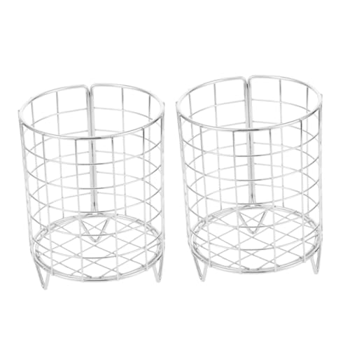 HAPINARY 2 Stück Heuraufe Für Kaninchen Und Meerschweinchen, Kaninchen Futterspender Für Käfighalter Für Meerschweinchen, Hamsterbedarf, Metallhalter, Kaninchenzubehör, Eisenhalter, von HAPINARY