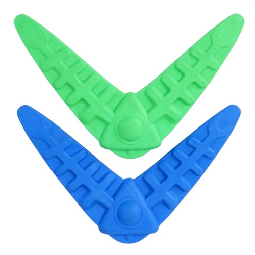 HAPINARY 2 Stück Interaktives Teiliges Hundespielzeug Fliegende Darts Strapazierfähig Robust für Training Indoor Outdoor für Große und Kleine Hunde Zufällige Farbe Zufällige Farbe von HAPINARY