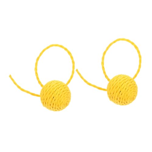 HAPINARY 2 Stück Katzenspielzeug Sisal Kratzball mit Ersatz für Kratzpfosten Langlebig und Sicher Geeignet für Indoor Katzen Aller Modernes Design für Katzenkratzbäume HAPINARY 2 Stück Katzenspielzeug Sisal Kratzball mit Ersatz für Kratzpfosten Langlebig und Sicher Geeignet für Indoor Katzen Aller Modernes Design für Katzenkratzbäume von HAPINARY