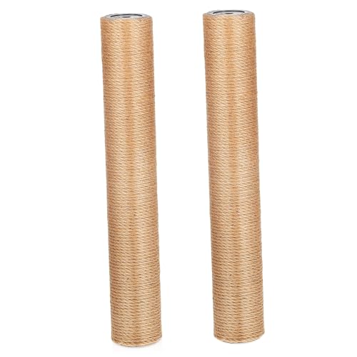 HAPINARY 2 Stück Kitten Kratzsäule aus Jute Kratzpfosten Ersatz für Katzen Krallenpflege Stabiles Katzenzubehör für Indoor Kratzbaum DIY von HAPINARY
