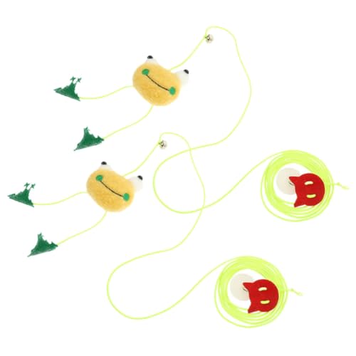 HAPINARY 2 Stück Einziehbares Katzenspielzeug Mit Katzenminze Hängendes Spielzeug Für Hauskatzen Heimtierzubehör HAPINARY 2 Stück Einziehbares Katzenspielzeug Mit Katzenminze Hängendes Spielzeug Für Hauskatzen Heimtierzubehör von HAPINARY