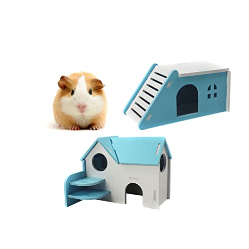 HAPINARY 2 Stück PVC Hamsterhaus für Ratten Mäuse und Zwerghamster Sicheres und Langlebiges für Kleine Haustiere mit Bunten Akzenten und Vielen Erkundungsmöglichkeiten HAPINARY 2 Stück PVC Hamsterhaus für Ratten Mäuse und Zwerghamster Sicheres und Langlebiges für Kleine Haustiere mit Bunten Akzenten und Vielen Erkundungsmöglichkeiten von HAPINARY