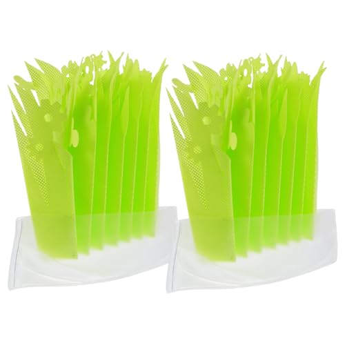 HAPINARY 2 Stück Reptilien Luftbefeuchter mit Dekorativen Imitationspflanzen Langlebig für Terrarien und Reptilienboxen Verbessert Luftfeuchtigkeit und Wohnklima von HAPINARY