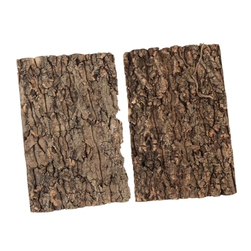 HAPINARY Reptile Cave 2 Stück Natürlich Aussehende Baumrinde Terrarium Zubehör Für Gecko HAPINARY Reptile Cave 2 Stück Natürlich Aussehende Baumrinde Terrarium Zubehör Für Gecko von HAPINARY
