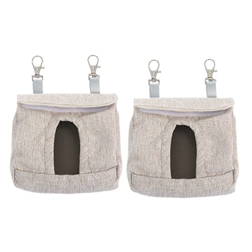 HAPINARY 2stücke Meerschweinchentasche Futterspender Für Haustiere Hängetasche Für Meerschweinchen Futterbeutel Für Kaninchen Futter Für Kaninchen Tuch Hamster Taschen Fütterung von HAPINARY