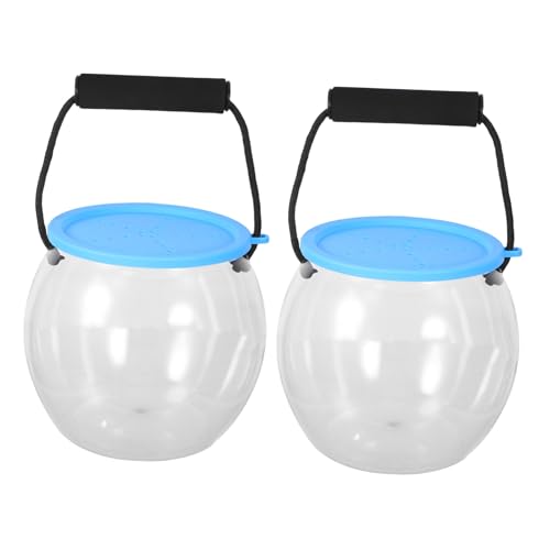 HAPINARY 2 Stück Tragbarer Transparenter Fischbehälter für Leicht Vielseitig für Strandurlaub Outdoor-fischen und Kleines Aquarium Handlich und Bruchsicher für Fang und Freilassen HAPINARY 2 Stück Tragbarer Transparenter Fischbehälter für Leicht Vielseitig für Strandurlaub Outdoor-fischen und Kleines Aquarium Handlich und Bruchsicher für Fang und Freilassen von HAPINARY