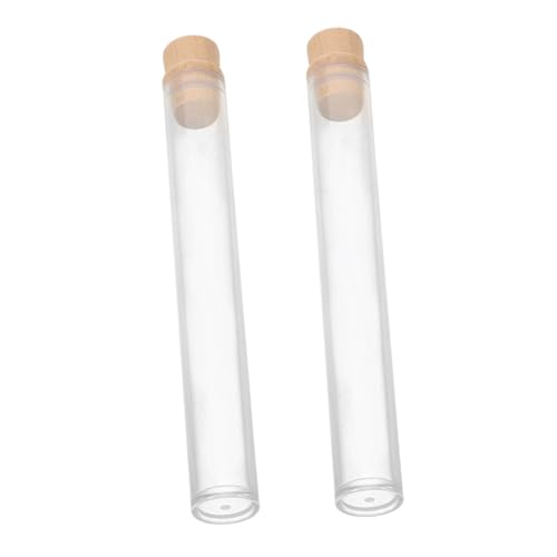 HAPINARY 2stücke Tierhaar-andenkenflasche Mit Dichtungsverschluss Zur Aufbewahrung Von Katzenschnurrhaaren Und Hundehaar Transparente Glasflasche Mit Luftdichtem Schutz Für Gedenkobjekte von HAPINARY