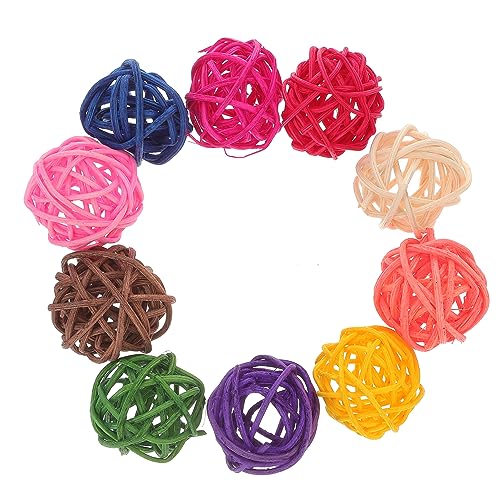 HAPINARY 2sets Rattan Vogel Papagei Kauen Spielzeug Weide Zweig Vogel Teile Spielzeug Für Sittiche 10 Stücke * 2 HAPINARY 2sets Rattan Vogel Papagei Kauen Spielzeug Weide Zweig Vogel Teile Spielzeug Für Sittiche 10 Stücke * 2 von HAPINARY