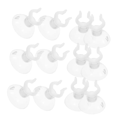 HAPINARY Saugnapf-Clips Für Aquarium Wasser Schläuche Befestigung Clips Aquarium Rohr Sauger 20 Stücke Transparente Klemmen HAPINARY Saugnapf-Clips Für Aquarium Wasser Schläuche Befestigung Clips Aquarium Rohr Sauger 20 Stücke Transparente Klemmen von HAPINARY