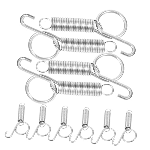 HAPINARY 2 Sätze Käfigtür-Clips Federhaken Zubehör Für Haustiergehege Fester Haken Und Aufhänger Für Vögel Tauben Wachteln 10 Stück * 2 von HAPINARY