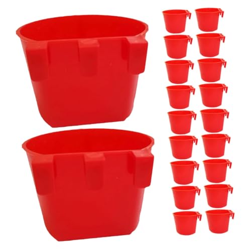 HAPINARY 20 Stück Teiliges Vogelfutter Leichtem Bruchsicher und Wiederverwendbar Glatte Futternäpfe für Vogelkäfige Vielseitig als Futter Wasserschale für Wildvögel und Kleintiere Geeignet HAPINARY 20 Stück Teiliges Vogelfutter Leichtem Bruchsicher und Wiederverwendbar Glatte Futternäpfe für Vogelkäfige Vielseitig als Futter Wasserschale für Wildvögel und Kleintiere Geeignet von HAPINARY