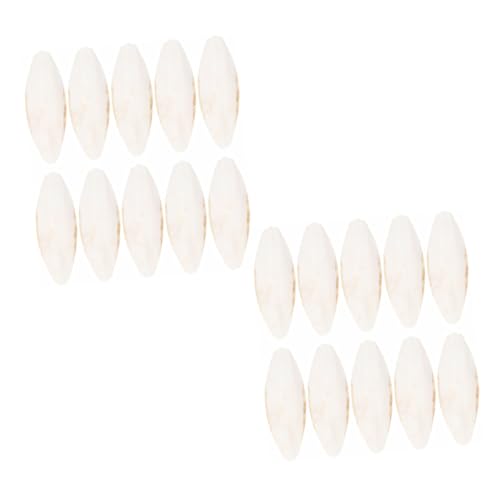 HAPINARY 20stücke Cuttlebone Kaumspielzeug Für Papageien Nahrhaftes Und Sicheres Kau-Spielzeug Für Vögel Kleintiere Und Nagetiere Training Zahnpflege von HAPINARY