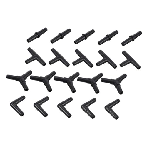 HAPINARY 20stücke Luftschlauch Adapter Für Aquarien Luftpumpe Verbindungsstück Geeignet Für Luftsteine Langlebiges Kunststoffmaterial Für Fischbecken Und Belüftung HAPINARY 20stücke Luftschlauch Adapter Für Aquarien Luftpumpe Verbindungsstück Geeignet Für Luftsteine Langlebiges Kunststoffmaterial Für Fischbecken Und Belüftung von HAPINARY