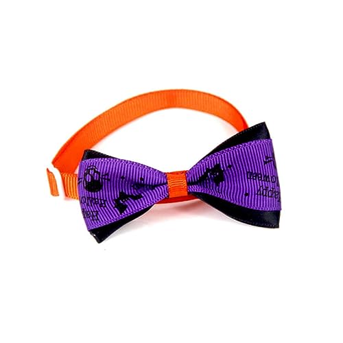 HAPINARY 20-teiliges Hundehalsband-Set Mit Bowknot-Kragen Haustier-Fliege Für Mittelgroße Hunde Einzigartige Halloween- von HAPINARY