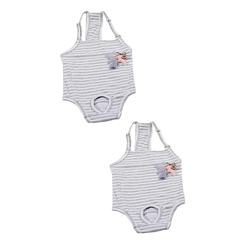HAPINARY 2St Hosenträger physiologische Hosen Strampler-Dessous waschbare Welpenwindel Hundeslip mit Trägern Hundeslip für weibliche Hunde Hygienehöschen für Welpen Haustierhosen Stoff HAPINARY 2St Hosenträger physiologische Hosen Strampler-Dessous waschbare Welpenwindel Hundeslip mit Trägern Hundeslip für weibliche Hunde Hygienehöschen für Welpen Haustierhosen Stoff von HAPINARY