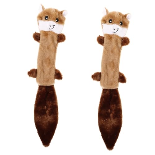 HAPINARY 2St Hundespielzeug interaktives Spielzeug kauspielzeug Spielzeug zur Nahrungssuche für Hunde Plüsch-Beißspielzeug süße Plüschtiere Haustier Spielzeug Cartoon-Spielzeug Chocolate HAPINARY 2St Hundespielzeug interaktives Spielzeug kauspielzeug Spielzeug zur Nahrungssuche für Hunde Plüsch-Beißspielzeug süße Plüschtiere Haustier Spielzeug Cartoon-Spielzeug Chocolate von HAPINARY