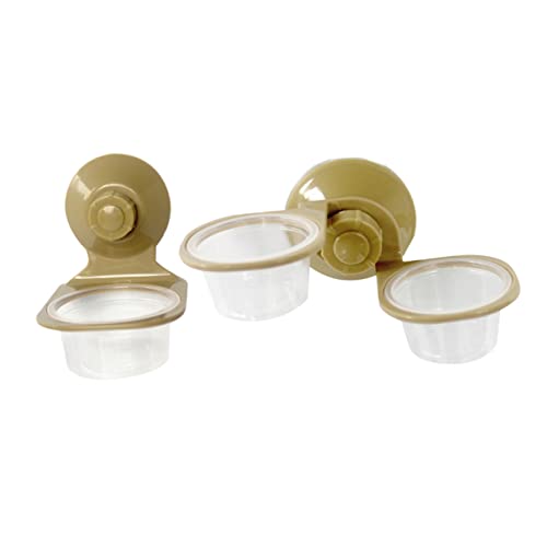 HAPINARY 2-teiliges -Futter- und Wassernapf-Set für Reptilien für Eidechsen Schildkröten starker und sicher für die Gesundheit von Haustieren HAPINARY 2-teiliges -Futter- und Wassernapf-Set für Reptilien für Eidechsen Schildkröten starker und sicher für die Gesundheit von Haustieren von HAPINARY